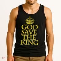 God Save The King King Charles III Apparel Tank Top thumb 3