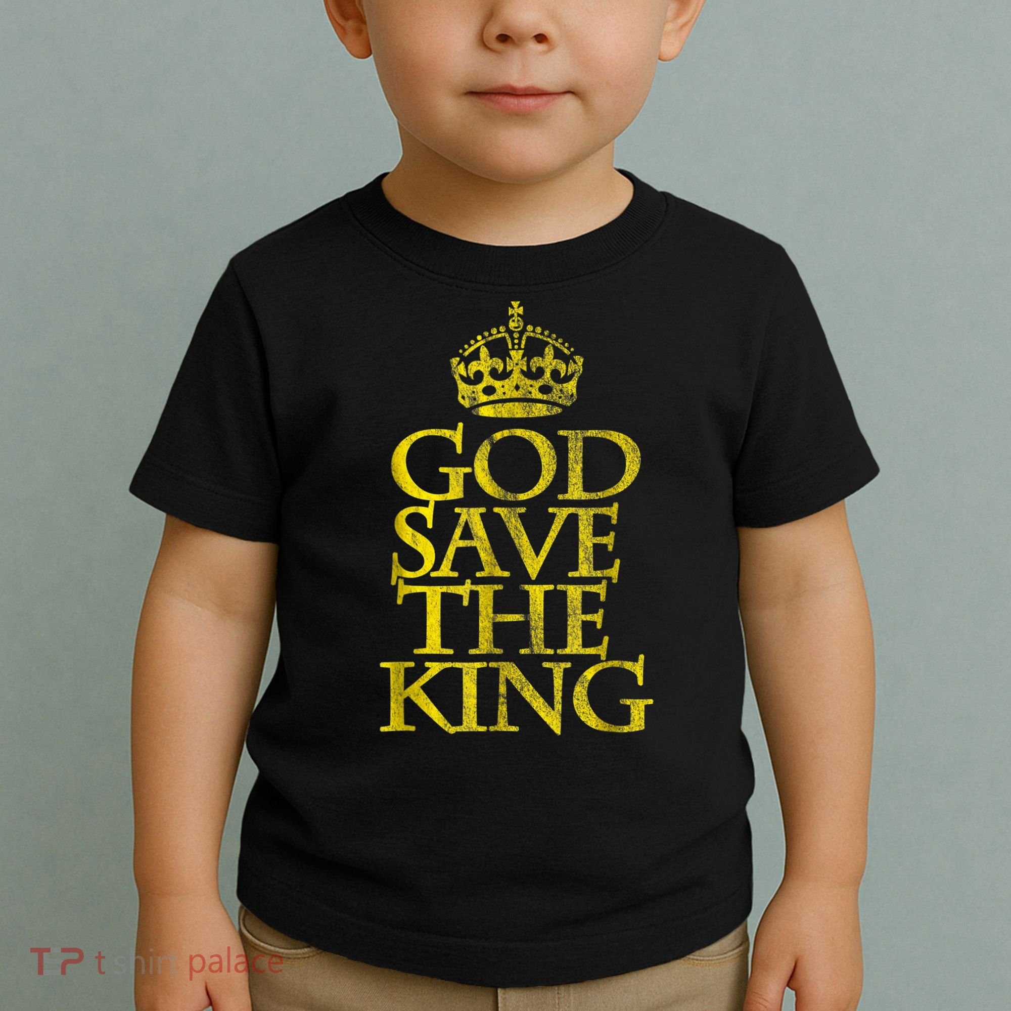 God Save The King King Charles III Apparel Toddler T-Shirt