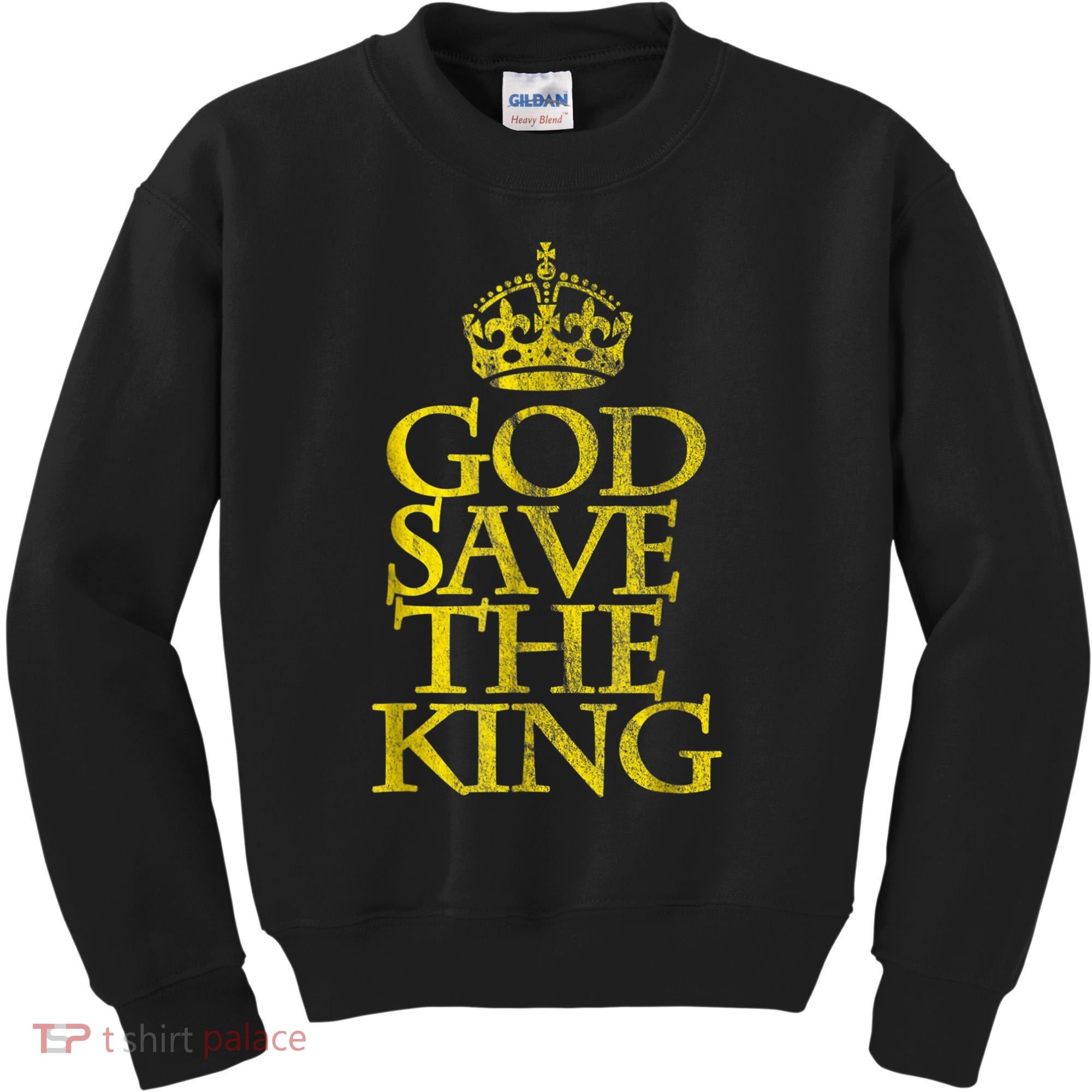 God Save The King King Charles III Apparel Kids Sweatshirt