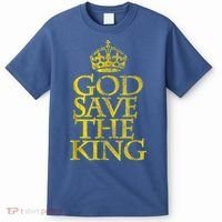 God Save The King King Charles III Apparel T-Shirt thumb 0