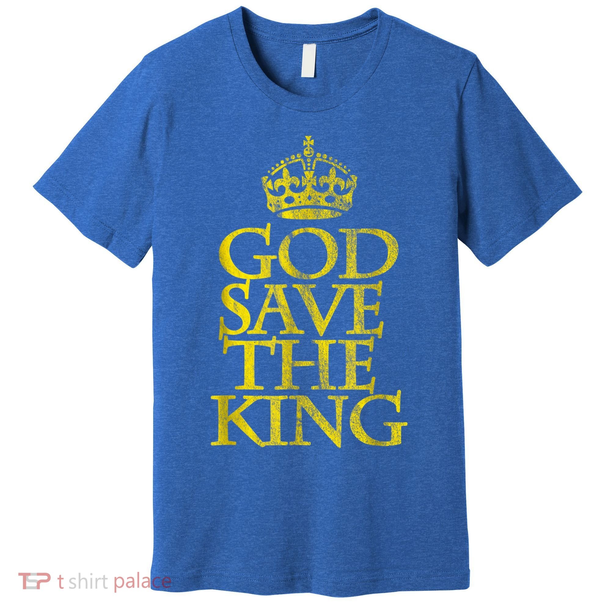 God Save The King King Charles III Apparel Premium T-Shirt