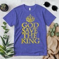 God Save The King King Charles III Apparel Premium T-Shirt thumb 2