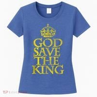 God Save The King King Charles III Apparel Women's T-Shirt thumb 0