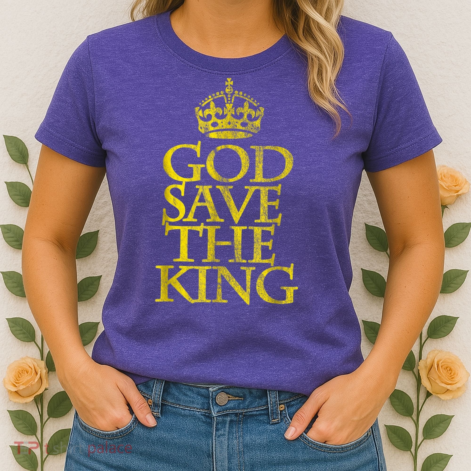 God Save The King King Charles III Apparel Women's T-Shirt