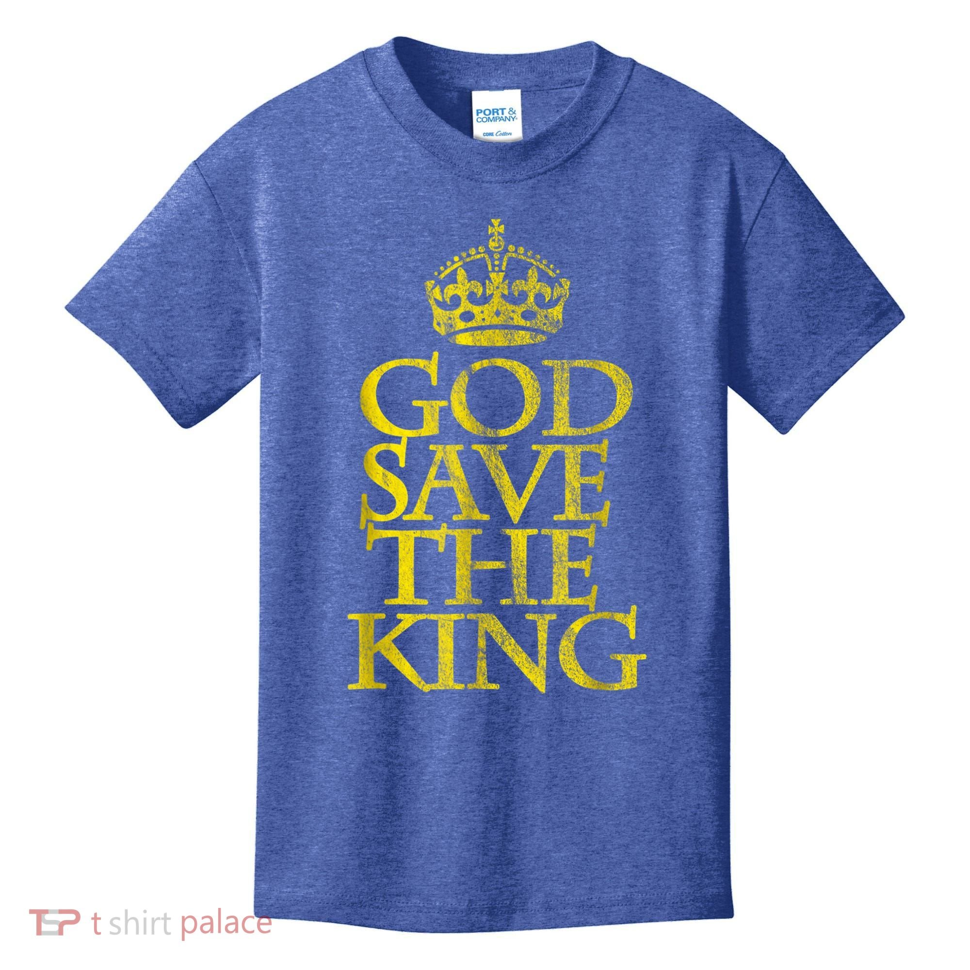 God Save The King King Charles III Apparel Kids T-Shirt