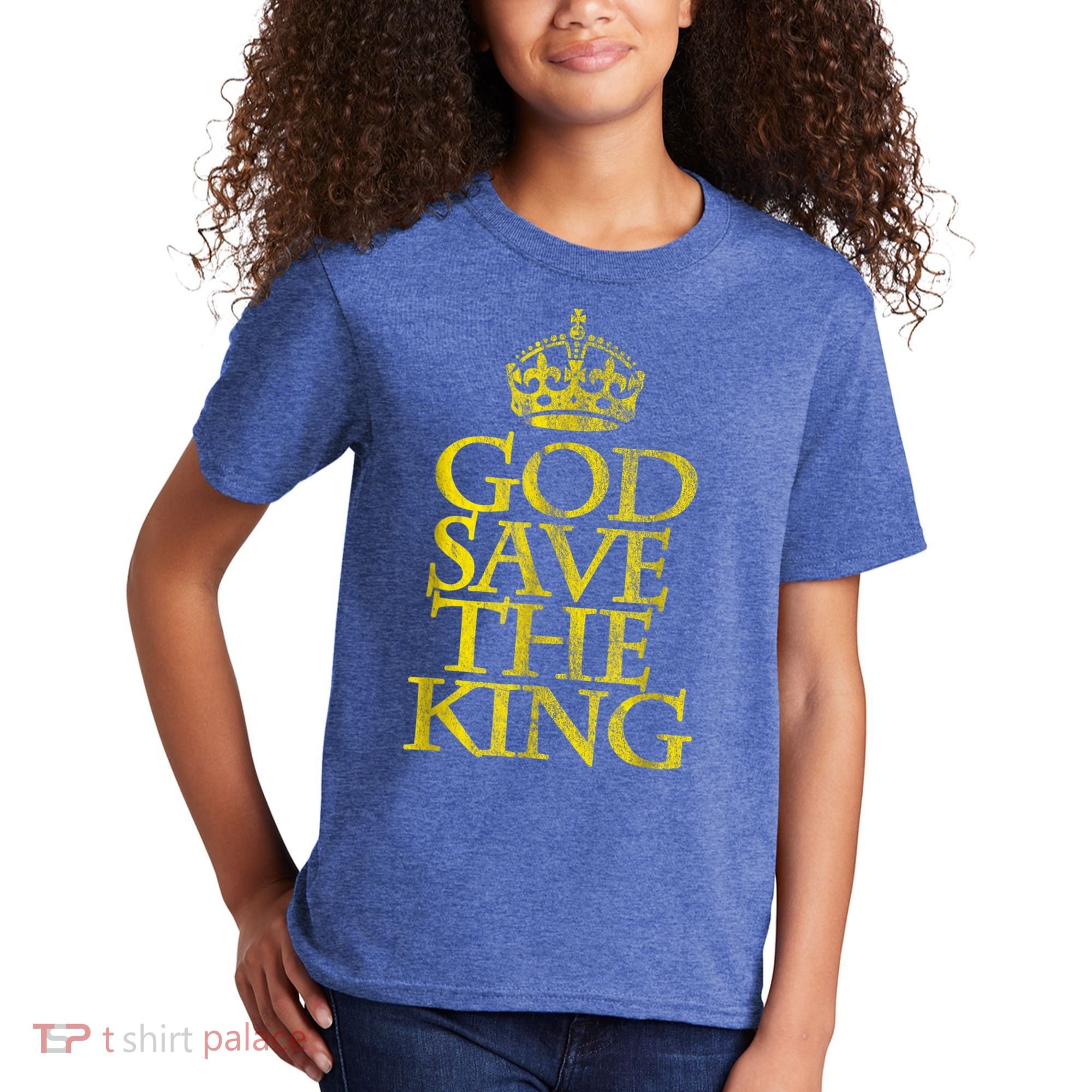 God Save The King King Charles III Apparel Kids T-Shirt
