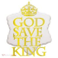 God Save The King King Charles III Apparel Ceramic Ornament thumb 2