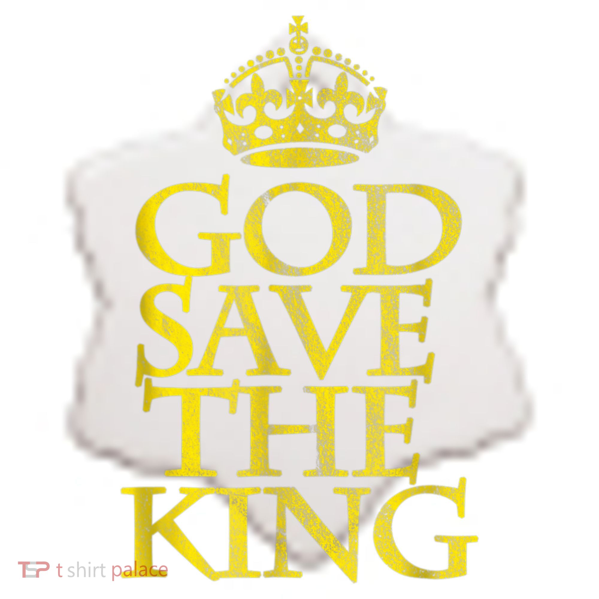 God Save The King King Charles III Apparel Ceramic Ornament