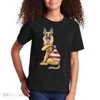 German Shepherd Tattoo Dog I Love Dad Fathers Day Kids T-Shirt thumb 2
