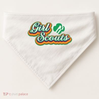Girl Scouts Troop USA-Made Doggie Bandana