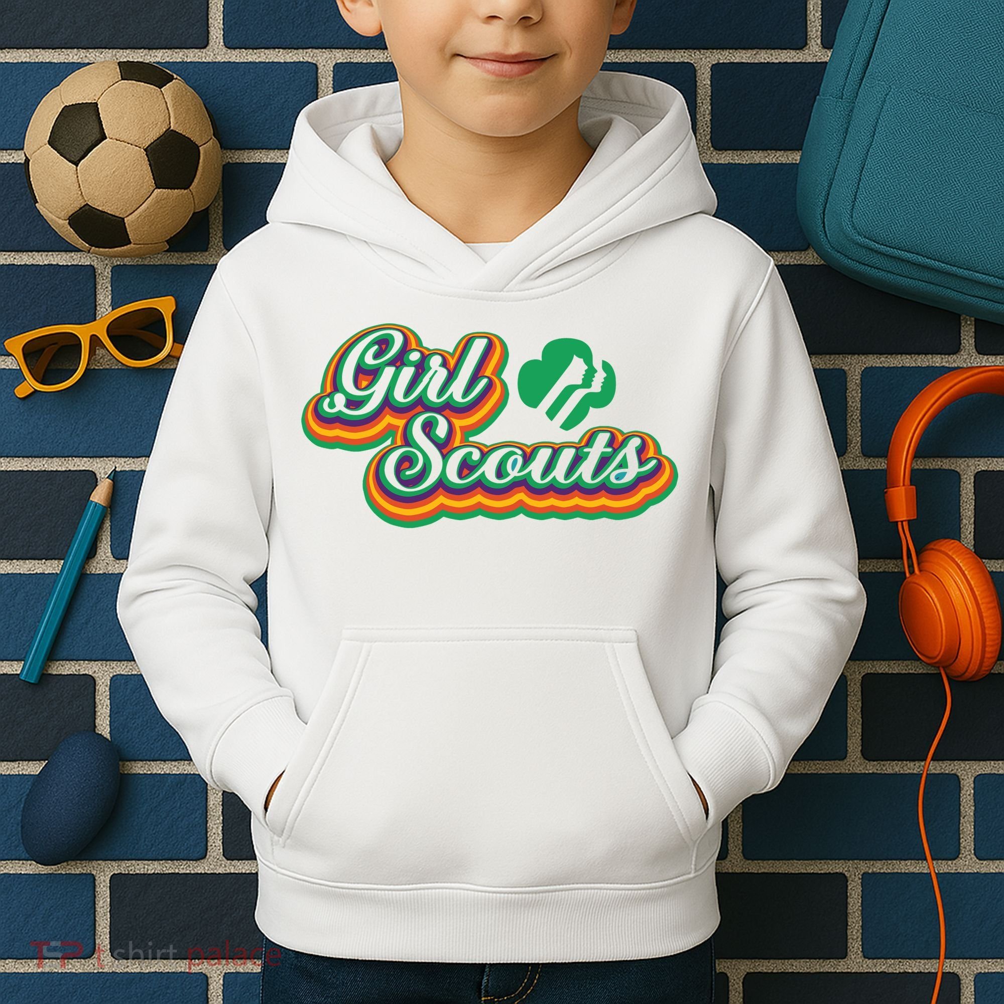 Girl Scouts Troop Kids Hoodie