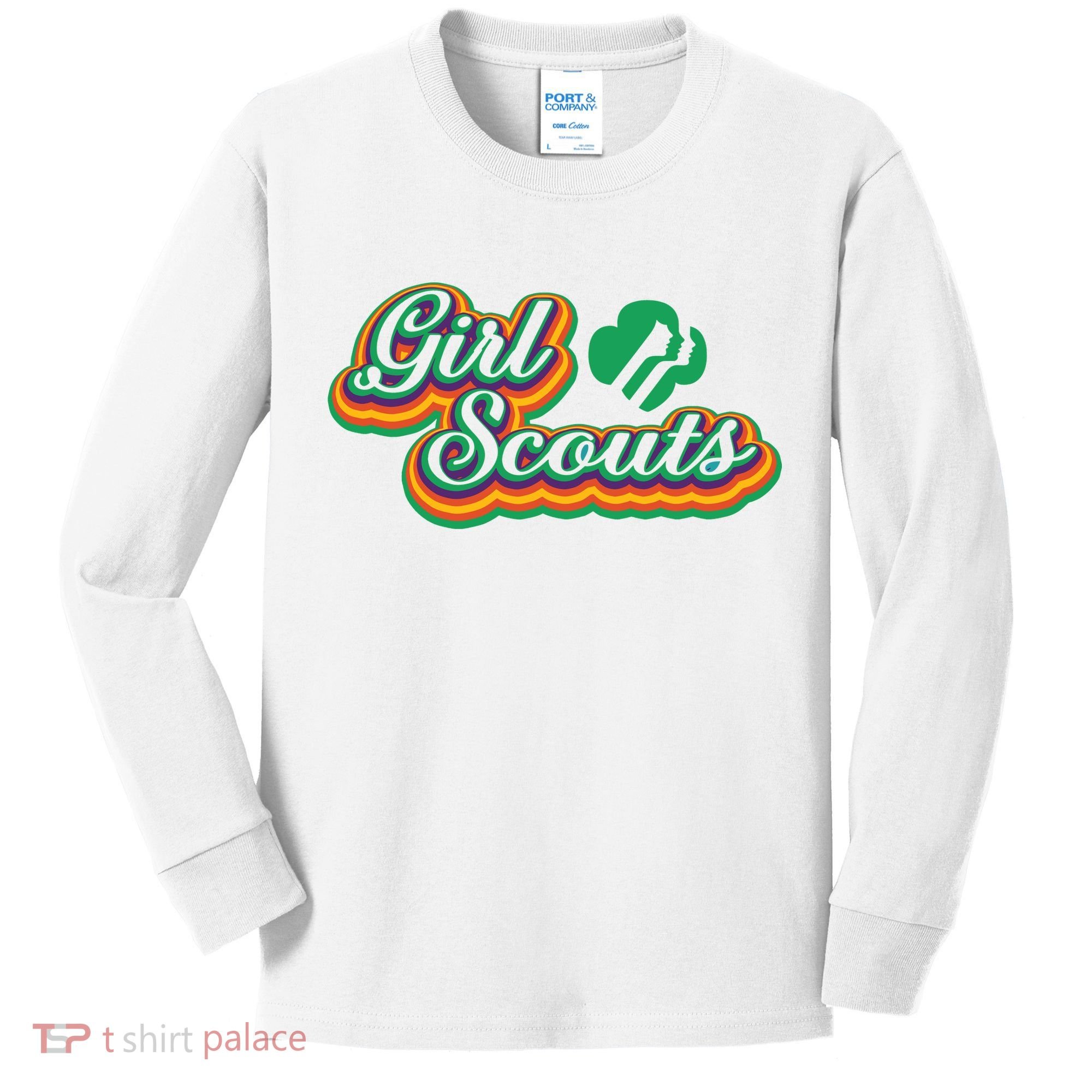 Girl Scouts Troop Kids Long Sleeve Shirt