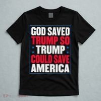 God Saved Trump So Trump Could Save America T-Shirt thumb 5