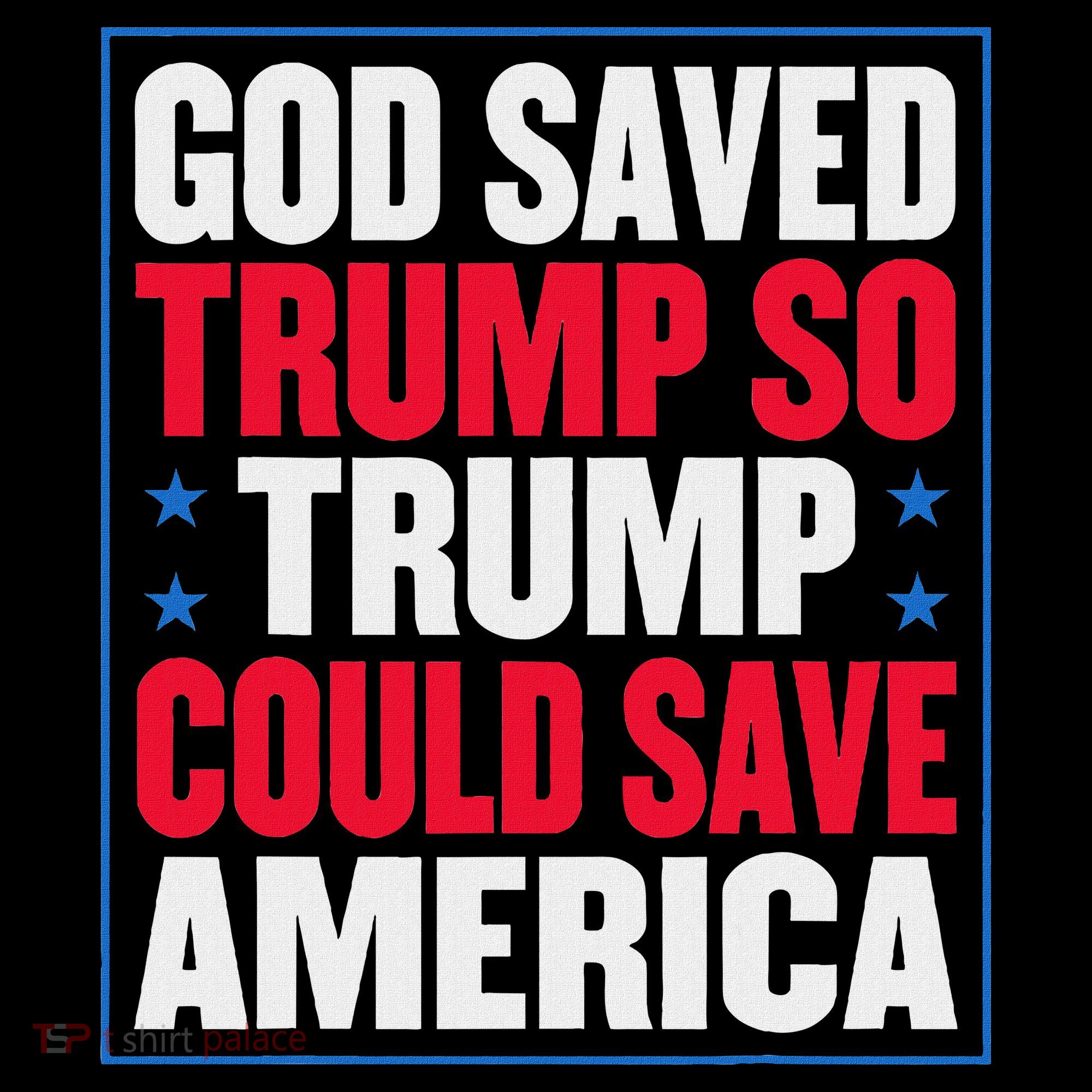 God Saved Trump So Trump Could Save America Mousepad