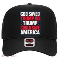 God Saved Trump So Trump Could Save America Hat thumb 0