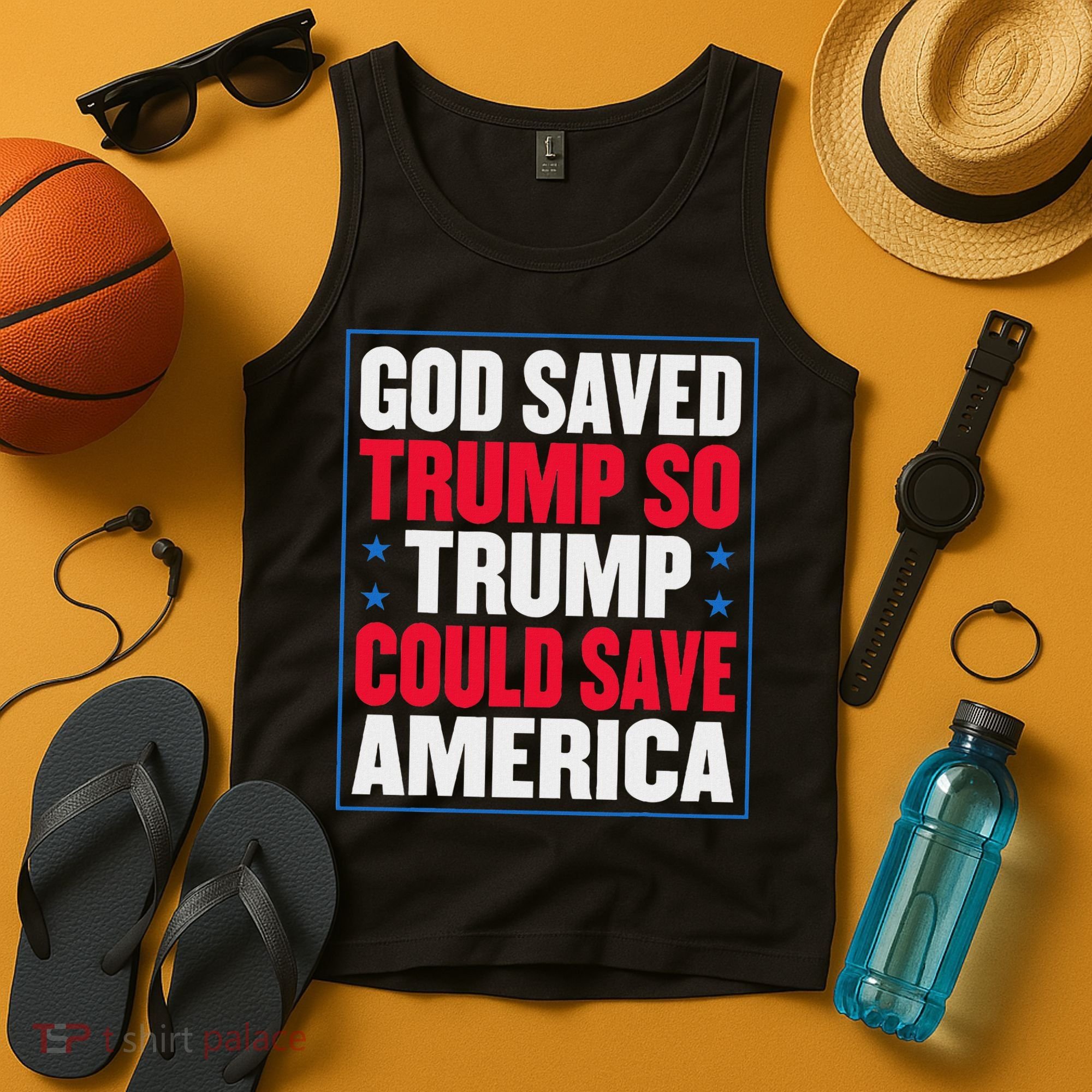 God Saved Trump So Trump Could Save America Tank Top
