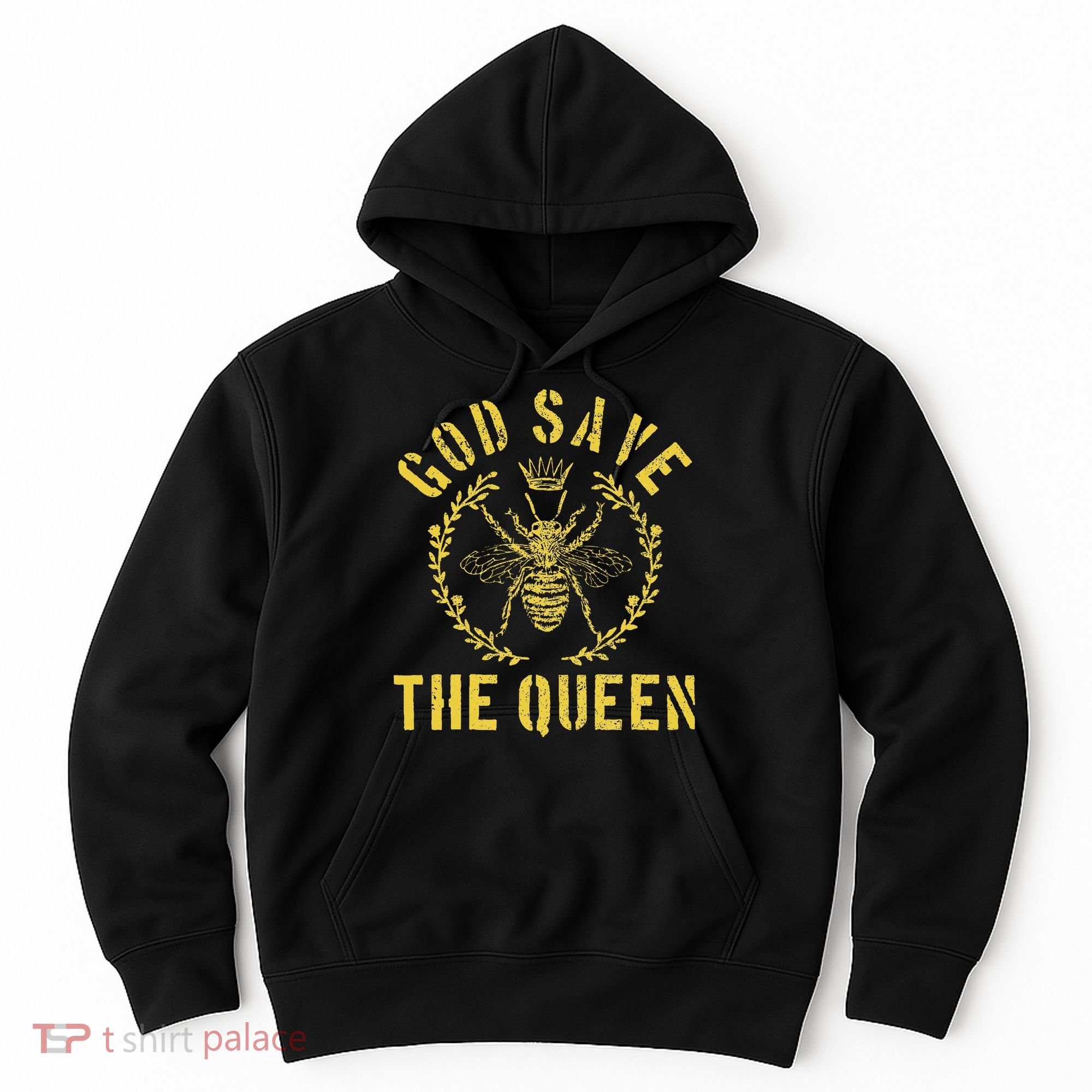 God Save The Queen Bee Queen Bee Hoodie