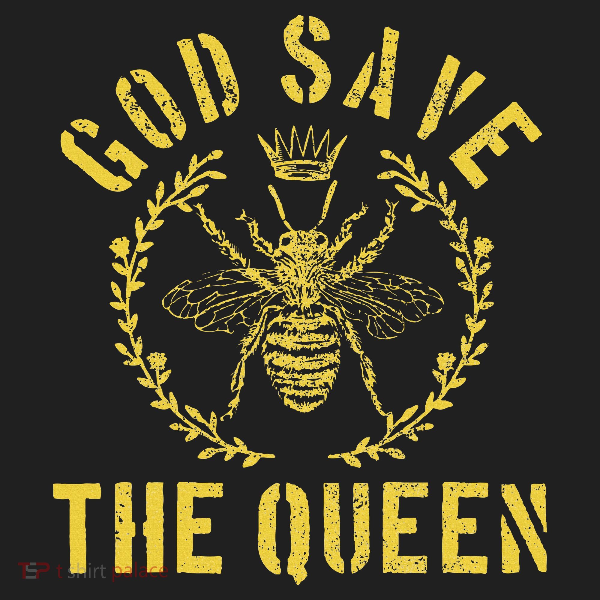 God Save The Queen Bee Queen Bee Beanie