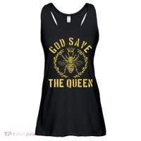 God Save The Queen Bee Queen Bee Ladies Essential Flowy Tank thumb 0