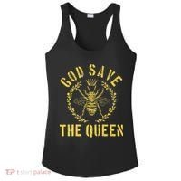 God Save The Queen Bee Queen Bee Ladies PosiCharge Competitor Racerback Tank thumb 0