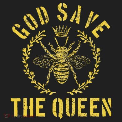 God Save The Queen Bee Queen Bee 12oz Stainless Steel Coffee Mug