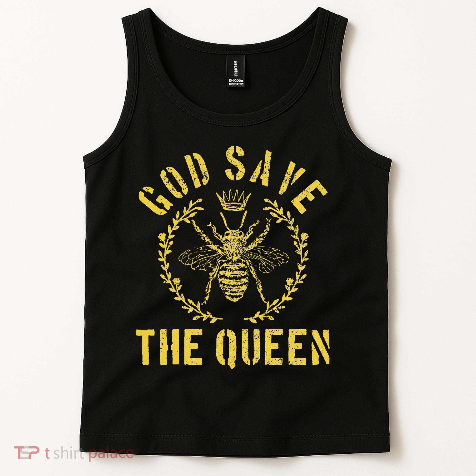 God Save The Queen Bee Queen Bee Tank Top