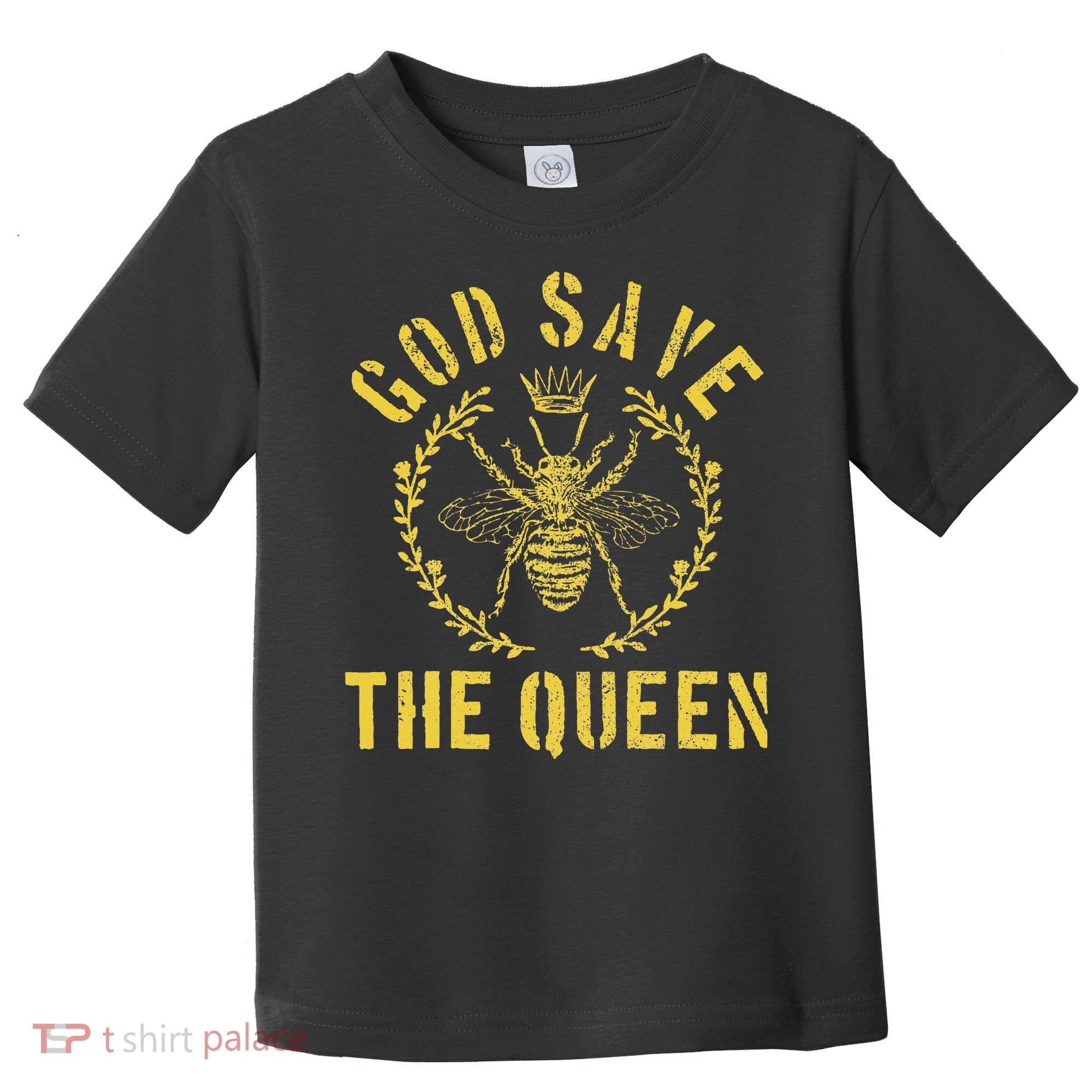 God Save The Queen Bee Queen Bee Toddler T-Shirt