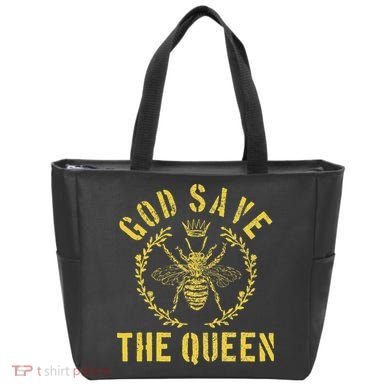 God Save The Queen Bee Queen Bee Tote Bag