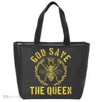 God Save The Queen Bee Queen Bee Tote Bag thumb 0