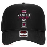 God Showed Up Brain Aneurysm Awareness Burgundy Aortic Hat thumb 0