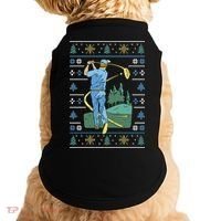 Golf Sport Ugly Christmas Sweater Doggie Tank thumb 0