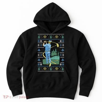 Golf Sport Ugly Christmas Sweater Hoodie