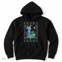 Golf Sport Ugly Christmas Sweater Hoodie thumb 0