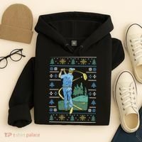Golf Sport Ugly Christmas Sweater Hoodie thumb 4