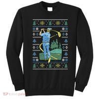 Golf Sport Ugly Christmas Sweater Sweatshirt thumb 0
