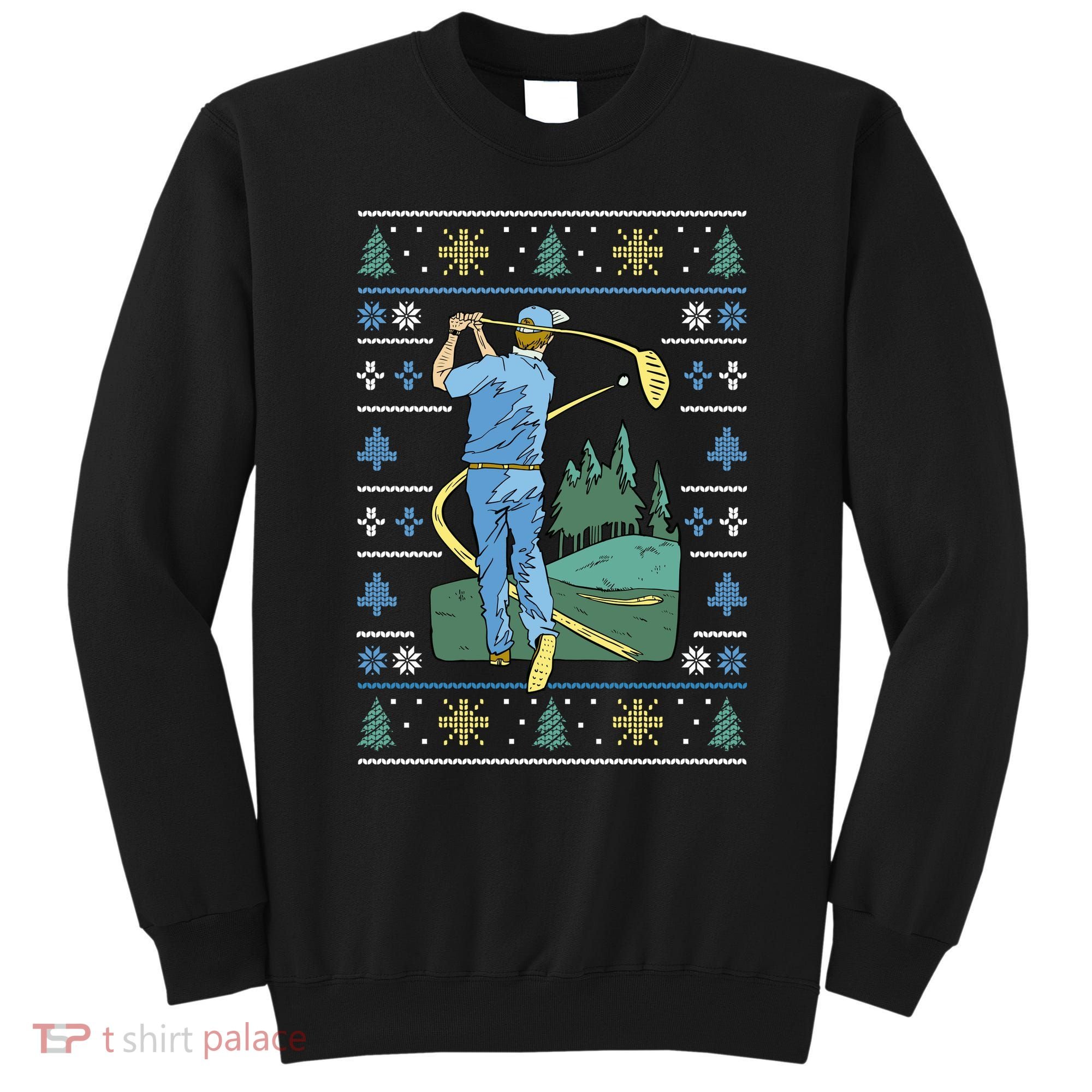 Golf Sport Ugly Christmas Sweater Sweatshirt