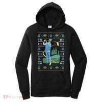 Golf Sport Ugly Christmas Sweater Women's Hoodie thumb 0