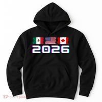 Glitched Soccer United 2026 Cup North America Emblem Hoodie thumb 0