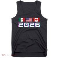 Glitched Soccer United 2026 Cup North America Emblem Tank Top thumb 0