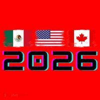 Glitched Soccer United 2026 Cup North America Emblem Santa Hat thumb 1