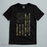 Gator Strong United States Distressed Camo W Us Flag T-Shirt thumb 5