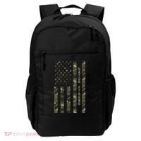 Gator Strong United States Distressed Camo W Us Flag Backpack thumb 0