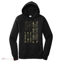 Gator Strong United States Distressed Camo W Us Flag Women's Hoodie thumb 0