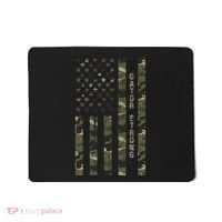 Gator Strong United States Distressed Camo W Us Flag Mousepad thumb 0