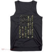 Gator Strong United States Distressed Camo W Us Flag Tank Top thumb 0