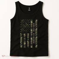 Gator Strong United States Distressed Camo W Us Flag Tank Top thumb 2