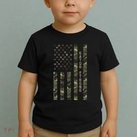 Gator Strong United States Distressed Camo W Us Flag Toddler T-Shirt thumb 2