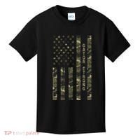 Gator Strong United States Distressed Camo W Us Flag Kids T-Shirt thumb 0