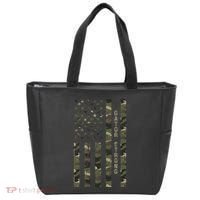 Gator Strong United States Distressed Camo W Us Flag Tote Bag thumb 0
