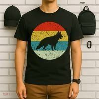 German Shepherd Vintage Dog 70s T-Shirt thumb 6